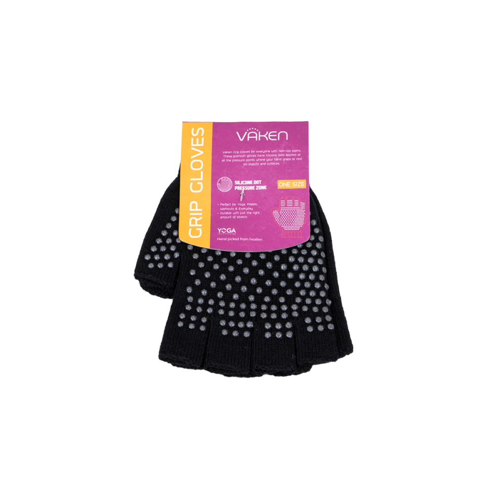 ถุงมือกันลื่น Vaken รุ่น Grip Gloves สีเทา